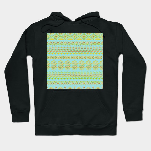 Set of geometric seamless patterns Hoodie by Olga Berlet